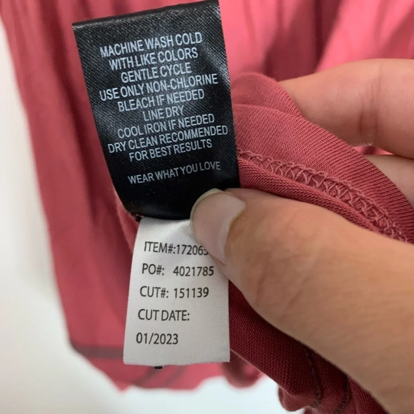 Super Soft By Torrid Womens Knit Adjustable Casual Tank Flowy Size 5X Pink Light - Picture 9 of 11